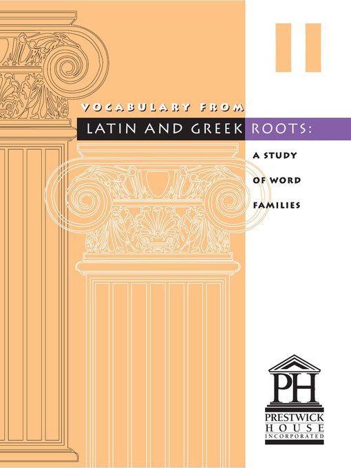 Title details for Vocabulary from Latin and Greek Roots, Book 2 by Elizabeth Osborne - Available